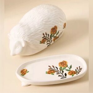 Nathalie Lete Marais Hedgehog Butter Dish